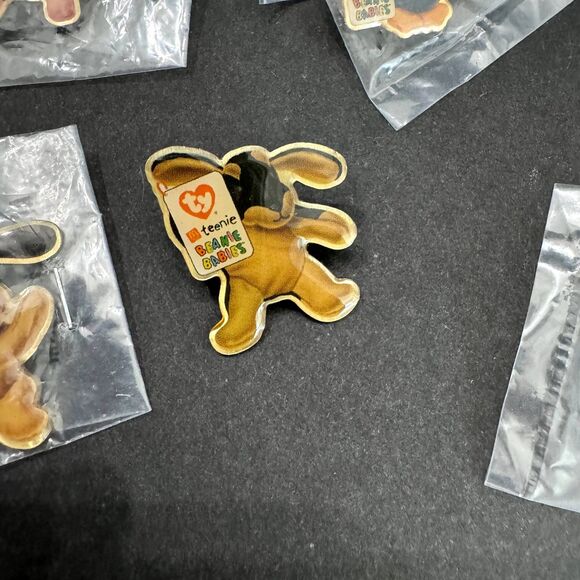 TY MCDONALD'S SPECIAL EDITION TEENIE BEANIE BABY CREW PIN SET 1998 ~ 7 PIN SET - Picture 3 of 9